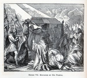 Henry VII, Halkının Yasını Tuttu, 1882 by Fedor Reusche
