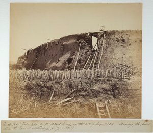Kuzey Taku Kalesi, 21 Ağustos 1860 (s/b fotoğraf) by Felice Beato
