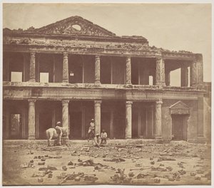 93. Highlanders ve 4. Pencap Alayı tarafından 2.000 Asi'nin Katledilmesinden sonra Secundra Bagh'ın içi
