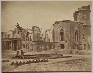 Sir Henry Lawrence'ın Öldürüldüğü Odayı Gösteren Önden İkamet