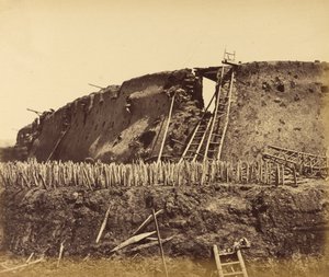 Fransızların girdiği açı, 21 Ağustos 1860 by Felice Beato