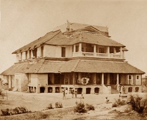 ಬ್ಯಾಂಕ್ಸ್ ಹೌಸ್, ಲಕ್ನೋ ಟರ್ಕ್ by Felice Beato