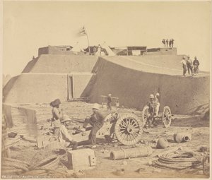 Karargah Personeli, Pehtang Kalesi by Felice Beato