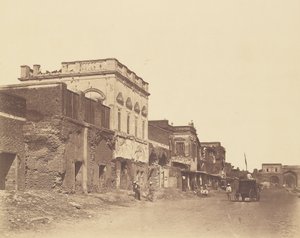 Kralın Sarayda Hapsedildiği Ev by Felice Beato