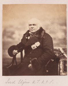 James Bruce sekizinci Elgin Kontu, 1860 by Felice Beato