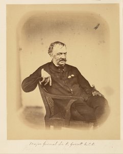 Tümgeneral Sir R. Garrett, K.C.B. by Felice Beato