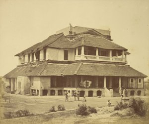 Büyük Bankaların Evi by Felice Beato