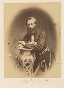 Binbaşı E. Hutchinson, R.E. by Felice Beato
