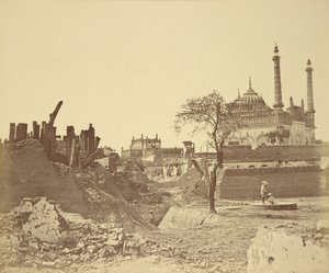 Sepoy Pilin Kalıntıları by Felice Beato