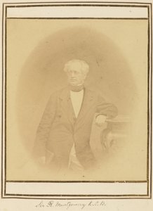 Sir R. Montgomery, K.C.B. by Felice Beato