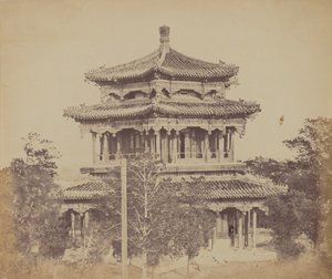 Büyük İmparatorluk Sarayı Yuen Min Yuen, Pekin, Yakılmadan Önce, 18 Ekim 1860 by Felice Beato
