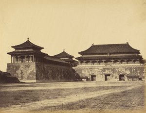Büyük İmparatorluk Kış Sarayı, Pekin, 29 Ekim 1860 by Felice Beato