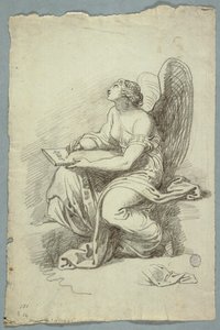 Mnemosyne, İlham Perilerinin Anası by Felice Giani