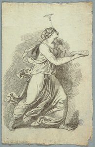 Polyhymnia, Belagat İlham Perisi by Felice Giani