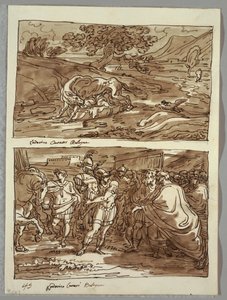 Romulus ve Remus Kurdu Emdi; Romulus, Fethedilen Kral Acronius