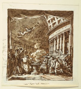 Sahne Tasarımı: Perde, Apollon Atölyesi by Felice Giani