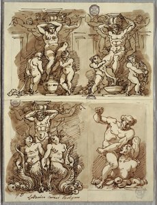 Üç Herms, Carracci