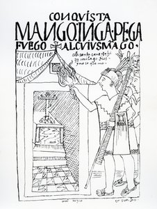 Manco Inca, Hıristiyan ibadeti için dönüştürülmüş olan Cuyus Mango
