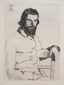 Charles Meryon by Felix Bracquemond