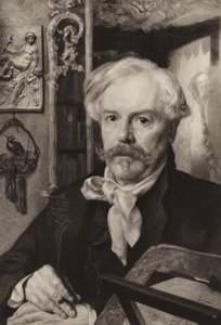 Edmond de Goncourt (gravür) by Felix Bracquemond