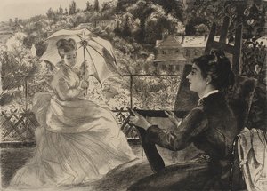 Teras by Felix Bracquemond
