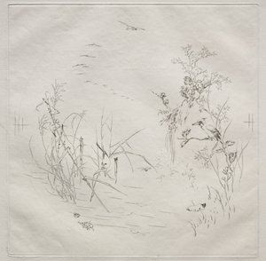 Paris Servisi (Haviland servisi): Sakin (no. 3) by Felix Bracquemond