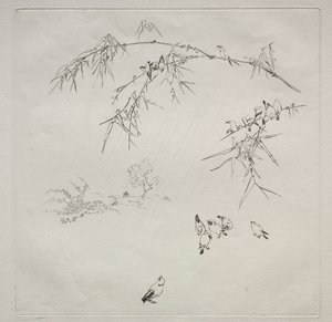 Paris Servisi (Haviland servisi): Rain (no. 10)
