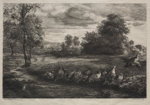 Sipariş Çağrısı by Felix Bracquemond
