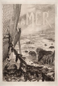 Deniz, 1905. by Felix Bracquemond