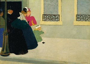 Bir Yürüyüş, yaklaşık 1895 by Felix Edouard Vallotton