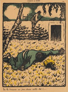 Suçlar ve Cezalar VII, 764: Bunun oldukça zor olduğunu göreceksiniz!, 1901. by Felix Edouard Vallotton