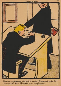 Suçlar ve Cezalar XVII, 774: Konjuge edeceksin, 1871. by Felix Edouard Vallotton
