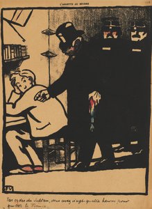 Suç ve Cezalar XXI, 778: Padişahın emriyle, 1869. by Felix Edouard Vallotton