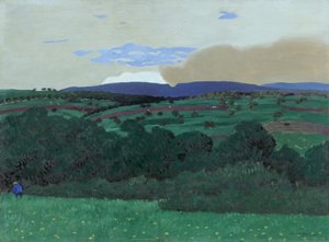 Lozan çevresi, 1900. by Felix Edouard Vallotton