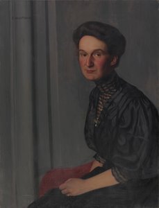 Hedy Hahnloser, 1908. by Felix Edouard Vallotton