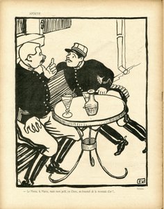 Felix dit Vallotton çizimi by Felix Edouard Vallotton