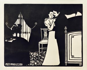 güzel iğne by Felix Edouard Vallotton