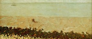 Villerville plajı by Felix Edouard Vallotton
