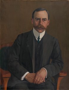 Doktor Arthur Hahnloser, 1909. by Felix Edouard Vallotton