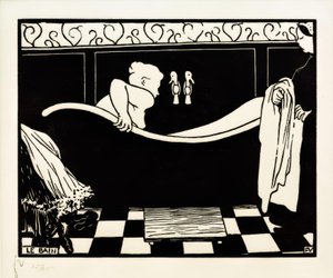 Banyo by Felix Edouard Vallotton