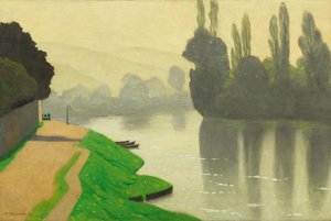 Andelys'te Sabah Sisi, 1917. by Felix Edouard Vallotton
