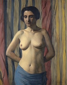 Mavi Kuşaklı Çıplak, 1922. by Felix Edouard Vallotton