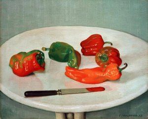 kırmızı biber by Felix Edouard Vallotton