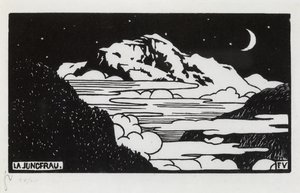 Jungfrau, 1892 by Felix Edouard Vallotton