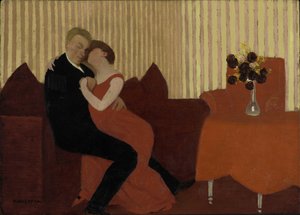 Yalan Yalan, 1897. by Felix Edouard Vallotton