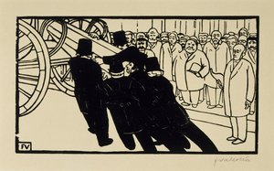 müteahhitler by Felix Edouard Vallotton