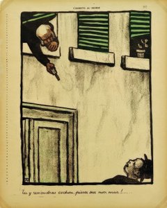 Geri geleceksin domuz, duvarıma çiş by Felix Edouard Vallotton