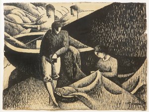 Le Filet, c.1912 (kağıt üzerine mürekkep)