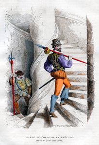 Muhafız subayı, Garde du corps de la prévoté 1574-1589 1882-1884