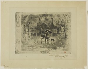 Ülke Komşuları by Felix Hilaire Buhot